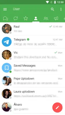 Graph Messenger android App screenshot 0